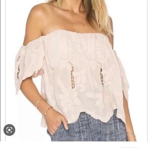 Lovers + Friends Life’s a Beach Top Blush